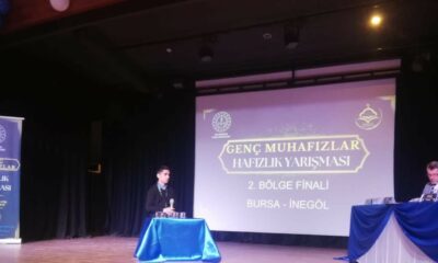 Hafız Muhammed Mustafa Uygur, İnegöl’de Bilecik’i temsil etti