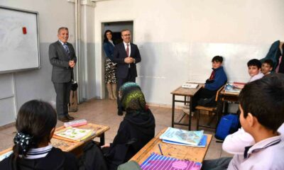 İl Milli Eğitim Müdürü Aydın, eğitim-öğretim çalışmalarını yerinde inceledi