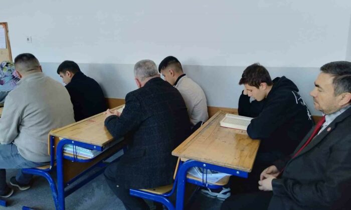 Çifteler’de öğrencilerin Kur’an-ı Kerim mukabelesi