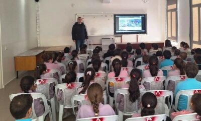 Hisarcık’ta ilkokul öğrencilerine teknoloji bağımlılığı semineri