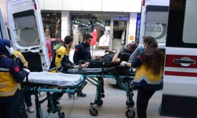 Bilecik’te vücudunda yanıklar oluşan 75 yaşındaki adam hastaneye kaldırıldı