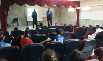 Miniklere kişisel güvenlik kuralları anlatıldı