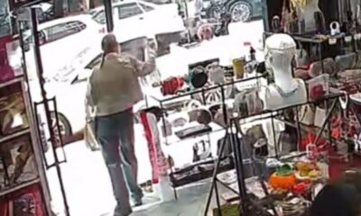 Dünya Kadınlar Günü’ndeki yoğunluktan yararlanan kadın hırsız iş başında