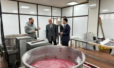 Bilecik’in yöresel ürünü meşhur ayva lokumu üretim tesisine ziyaret