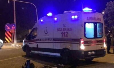 Küçük Sanayi Sitesi’nde yaşanan trafik kazasında 1 kişi yaralandı