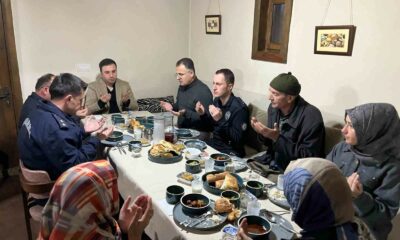 Çavdarhisar’da şehit yakınları ve gaziler onuruna iftar yemeği