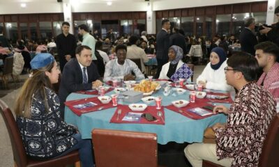 Kütahya’da yabancı uyruklu öğrencilerle iftar programı