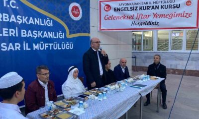Kur’an Kursu öğrencileri İftarda buluştu