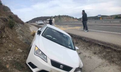 Tavşanlı’da trafik kazası 1 yaralı