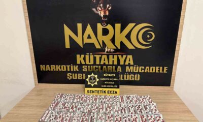 Kütahya’da evinde uyuşturucu bulunan şüpheli tutuklandı
