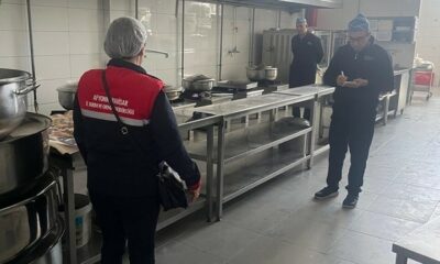 Tabldot yemek üretim tesislerinde denetim gerçekleştirildi