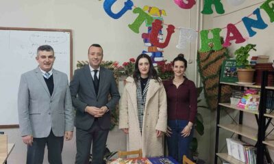 Altıntaş’ta Zafer İlkokulunda “AGRO Kütüphanesi” oluşturuldu