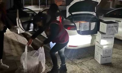 Gediz’de Genç Kızılay’dan gıda ve nakit yardımı