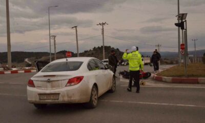 Tavşanlı’da trafik kazası: 1 yaralı