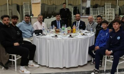 Belediye Kütahyaspor’un iftar programında genç sporcular bir araya geldi