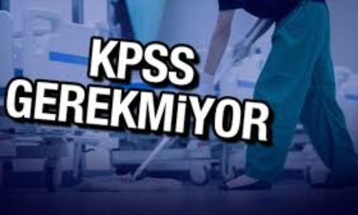 KPSS şartı yok! Binlerce personel alımı yapılacak