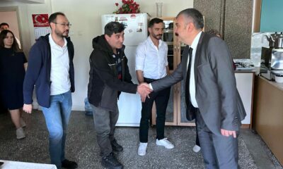 Aile ve Sosyal Hizmetler İl Müdürü Bayrak personel ile bayramlaştı