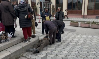 Yolda yürürken kalp krizi geçiren şahıs hayatını kaybetti