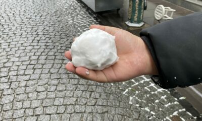 Eskişehir kent merkezinde yoğun kar yağışı etkili oldu