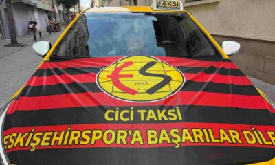 Taksicilerden Eskişehirspor’a destek
