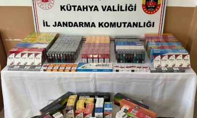 Kütahya’da kaçak sigara operasyonu