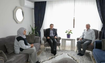 Kütahya Valisi Musa Işın’dan şehit ailelerine ziyaret