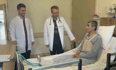 Aort atardamarı iki kez yırtıldı, Eskişehir Şehir Hastanesinde hayata yeniden döndü