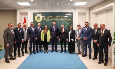 Çevre, Şehircilik ve İklim Değişikliği Bakanlığı’ndan Kütahya’daki belediyelere 100 milyon liralık destek