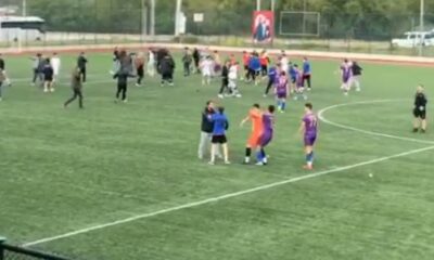 U18 Türkiye Şampiyonası’nda yeşil saha adeta ring alanına döndü