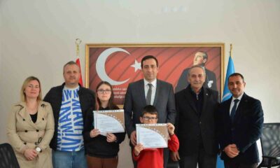 THK Söğüt’e teşekkür belgelerini takdim etti