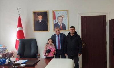 Minik gazeteciden büyük adım