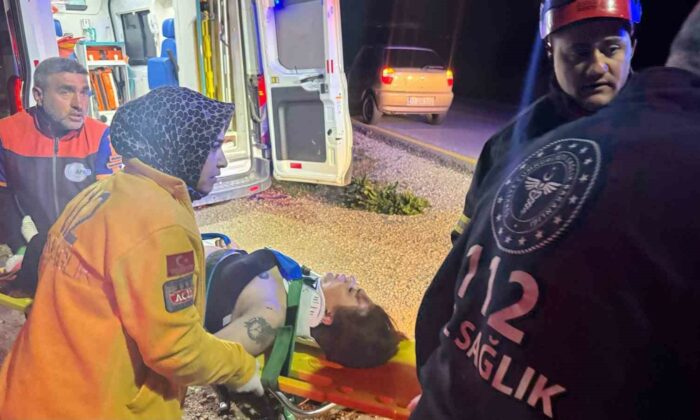 Bilecik’te şarampole devrilen araçta 1’i ağır 2 kişi yaralandı