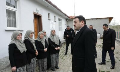 Vali Işın’dan Domaniç’teki kadın kooperatifine destek ziyareti