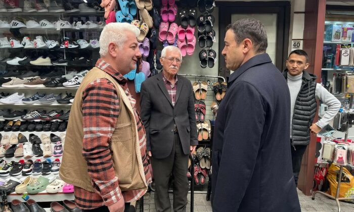 Vali Musa Işın’dan esnaf ziyareti