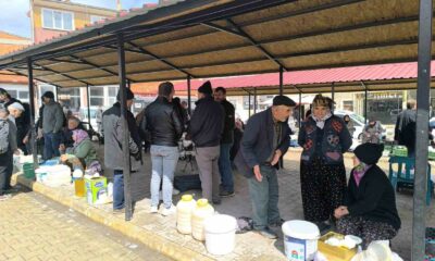 Bu pazarda satılan ürünlerin hepsi doğal ve yöresel