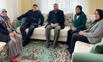 Emet Kaymakamı Seyman’dan şehit ailesine ziyaret