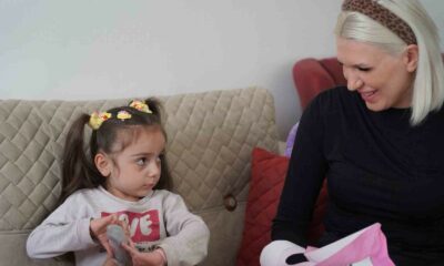 Başkanlar Aydem bebeği ziyaret etti