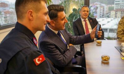 Bilecik’te vatani görevini yapan askere duygulandıran sürpriz