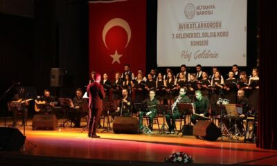 Avukatların sesinden yankılanan konser ilgi gördü