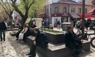Eskişehirliler bayram sonrası açan havayı fırsat bildi