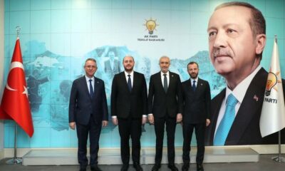 AK Parti milletvekillerinden AK Parti Teşkilat Başkanı Ahmet Büyükgümüş’e hayırlı olsun ziyareti