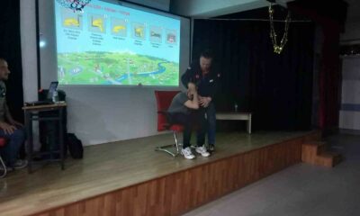 Eskişehir’de lise öğrencilerine afet farkındalık eğitimi verildi