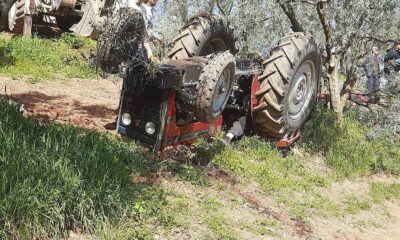 Osmaneli‘de traktör kazası: 1 ölü