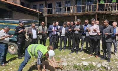 Tarihi Emet Han’ında restorasyon süreci başladı