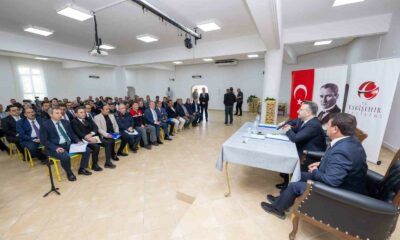 Muhtarlar toplantısının 2’nci etabı Günyüzü İlçesi’nde gerçekleştirildi