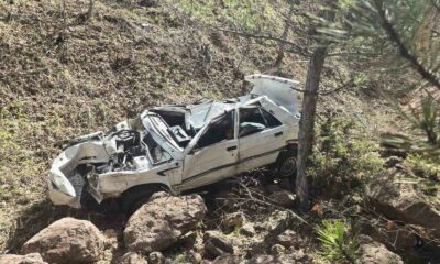 Hisarcık’ta trafik kazası: 1 yaralı