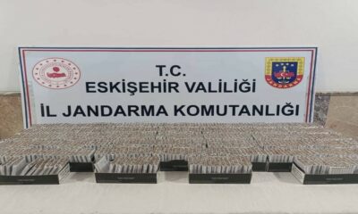 Kaçak sigara satan şüpheli jandarmadan kaçamadı