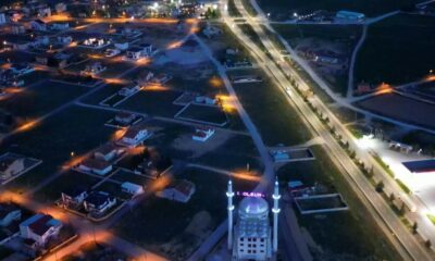 Bolvadin’in görsel güzelliği dron kamerasında
