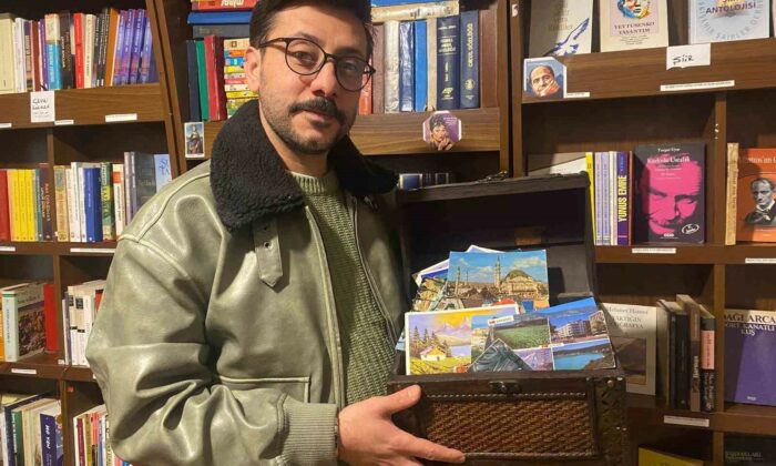 Eskişehir’de nostalji rüzgarı estiren sahaf