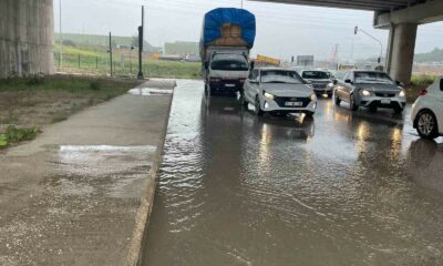 Bilecik’te aniden bastıran yağmur